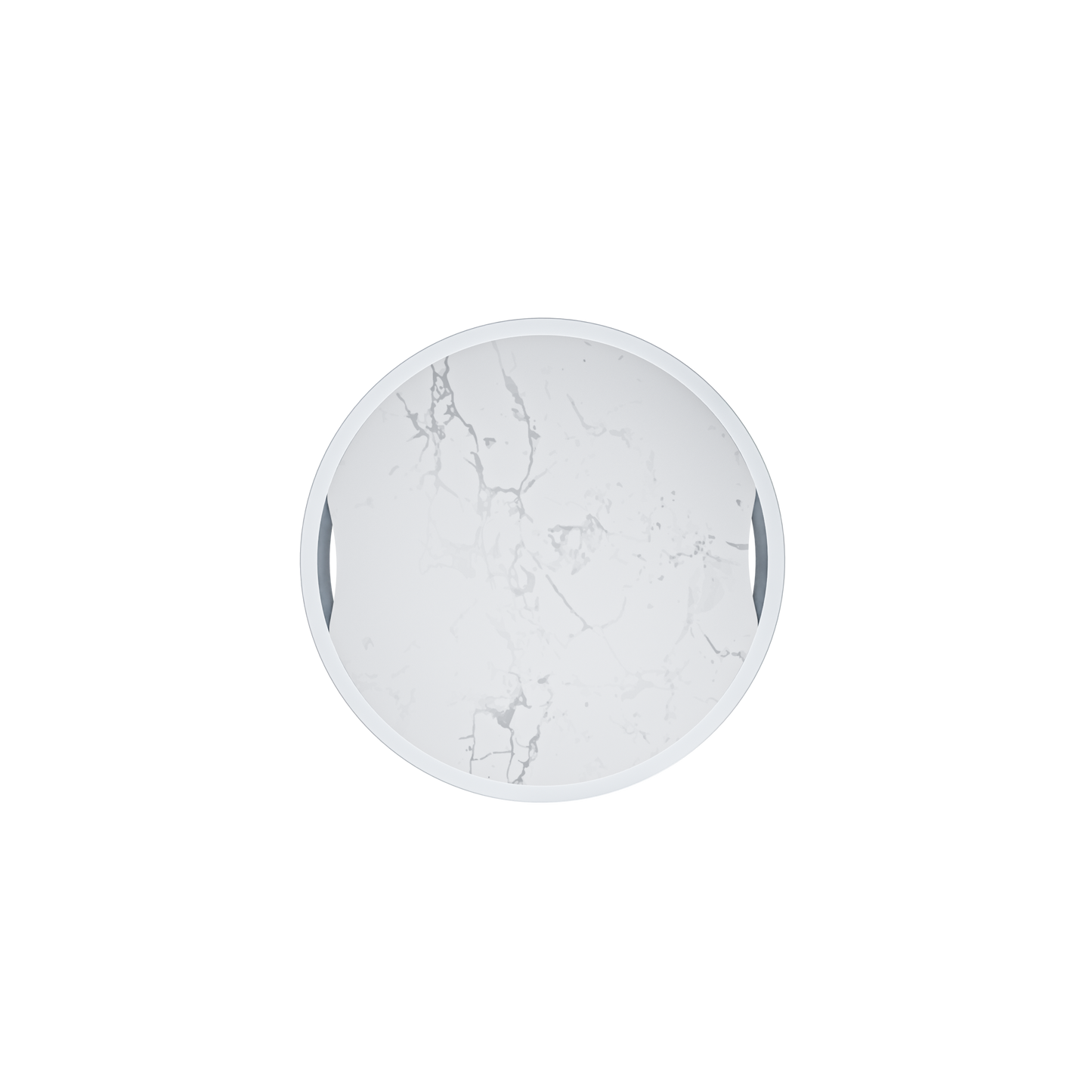 Sphere Marmorplatte Brushed Silver